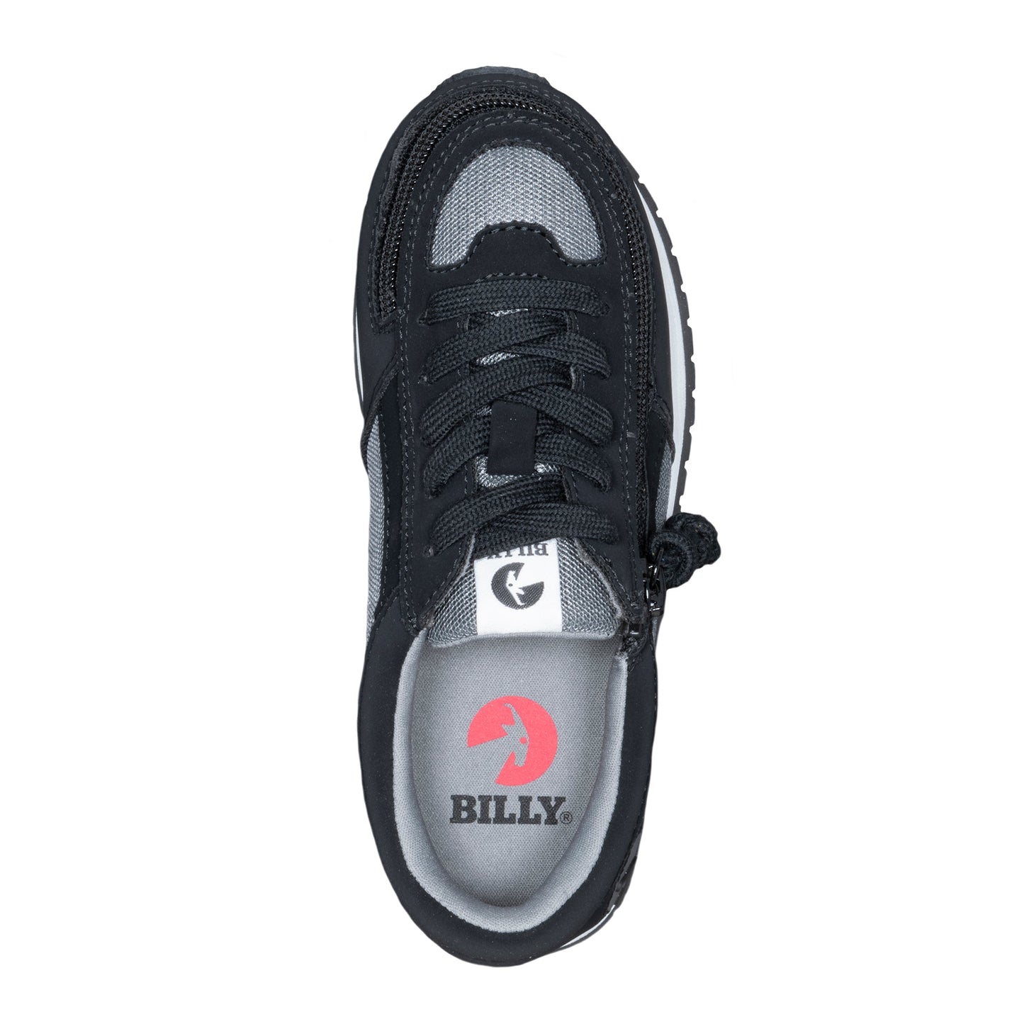 Toddlers - Black/Charcoal BILLY Jogger features easy-to-use FlipTop Technology and comfortable insole, ideal for stylish, all-day mobility.