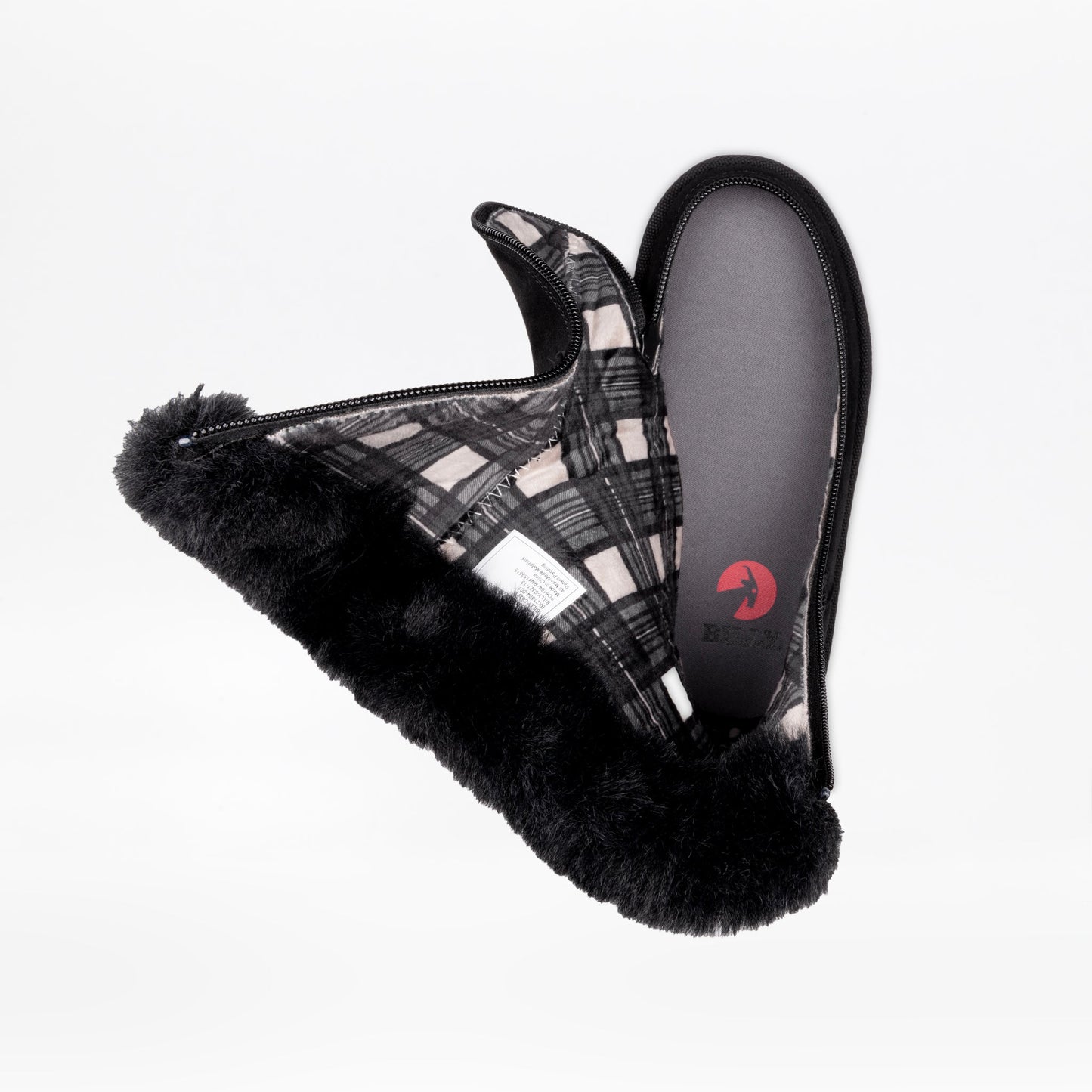 Toddlers - Black BILLY Cozy II boots with FlipTop Technology and wrap-around zipper for easy wear, designed for comfort and durability.