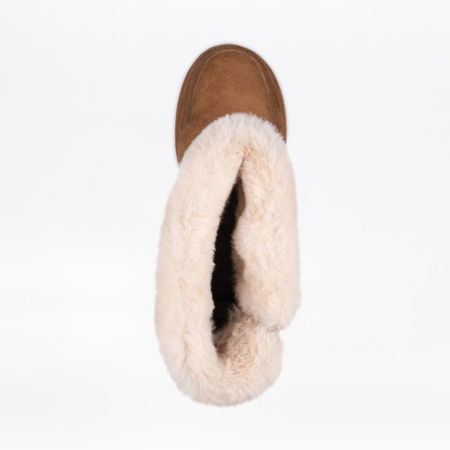 Women's Chestnut BILLY Cozy Boot with flannel lining and easy-zip feature, designed for comfort and accessibility, perfect for chilly moments.