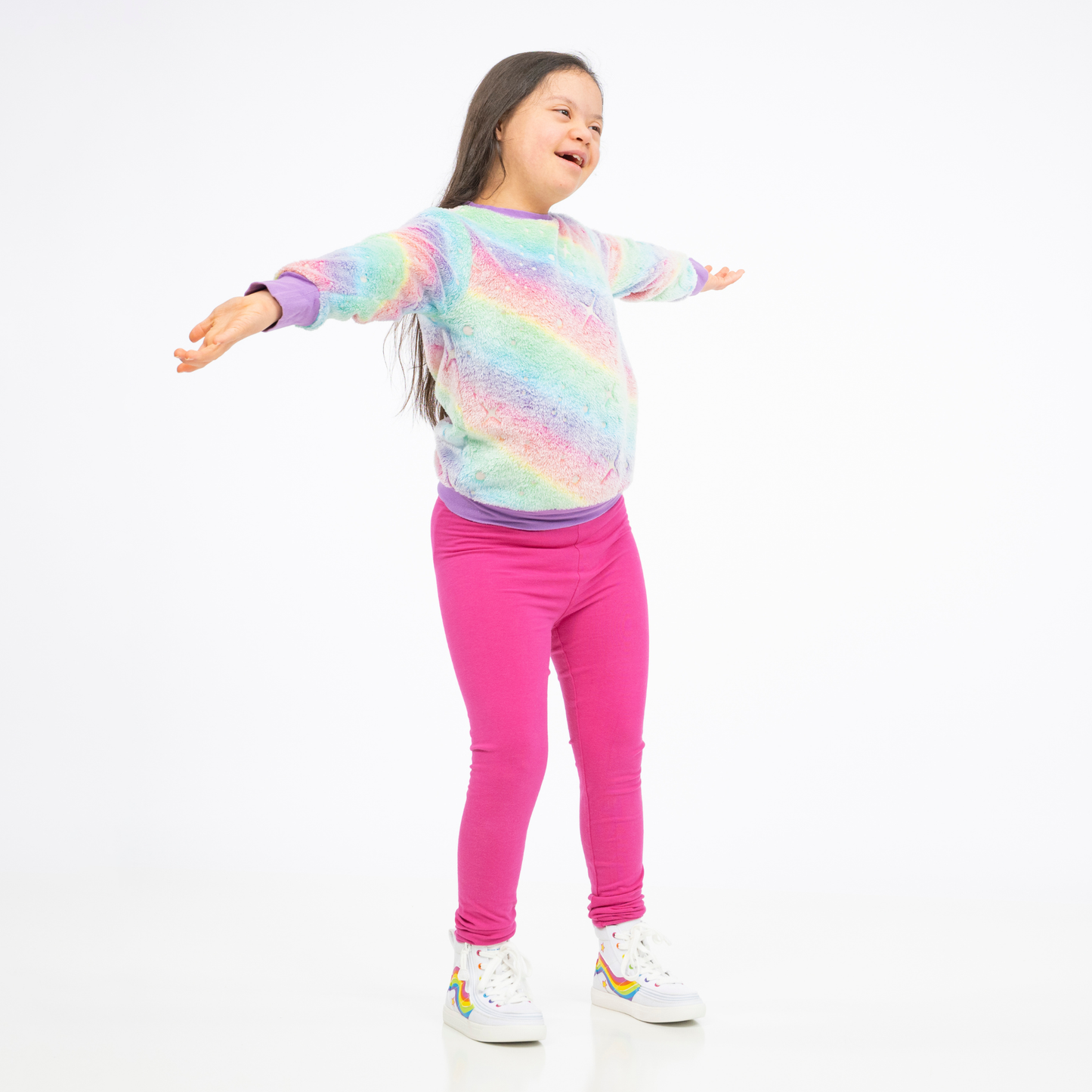 Toddlers - Wavy Rainbow BILLY Classic Lace High