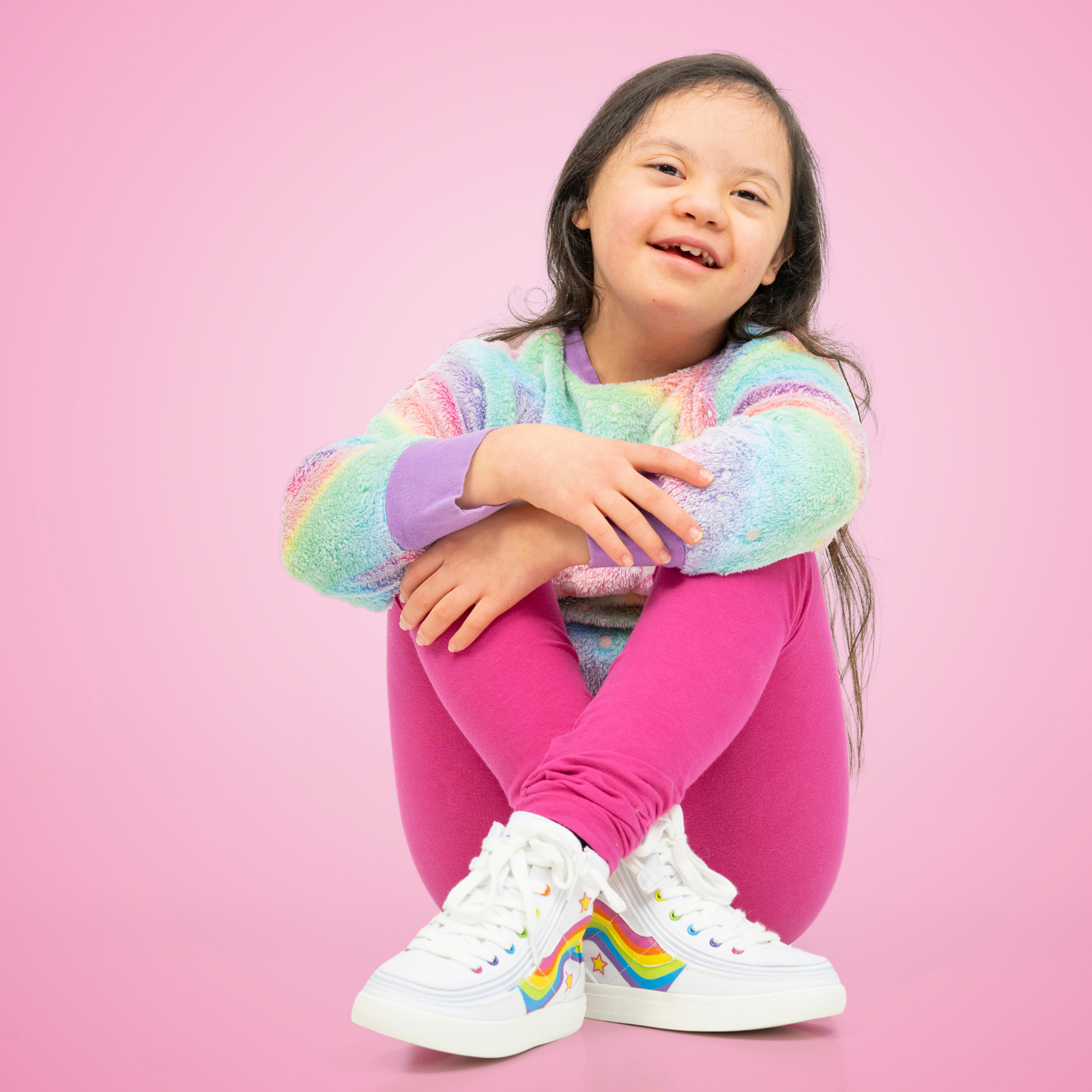 Toddlers - Wavy Rainbow BILLY Classic Lace High