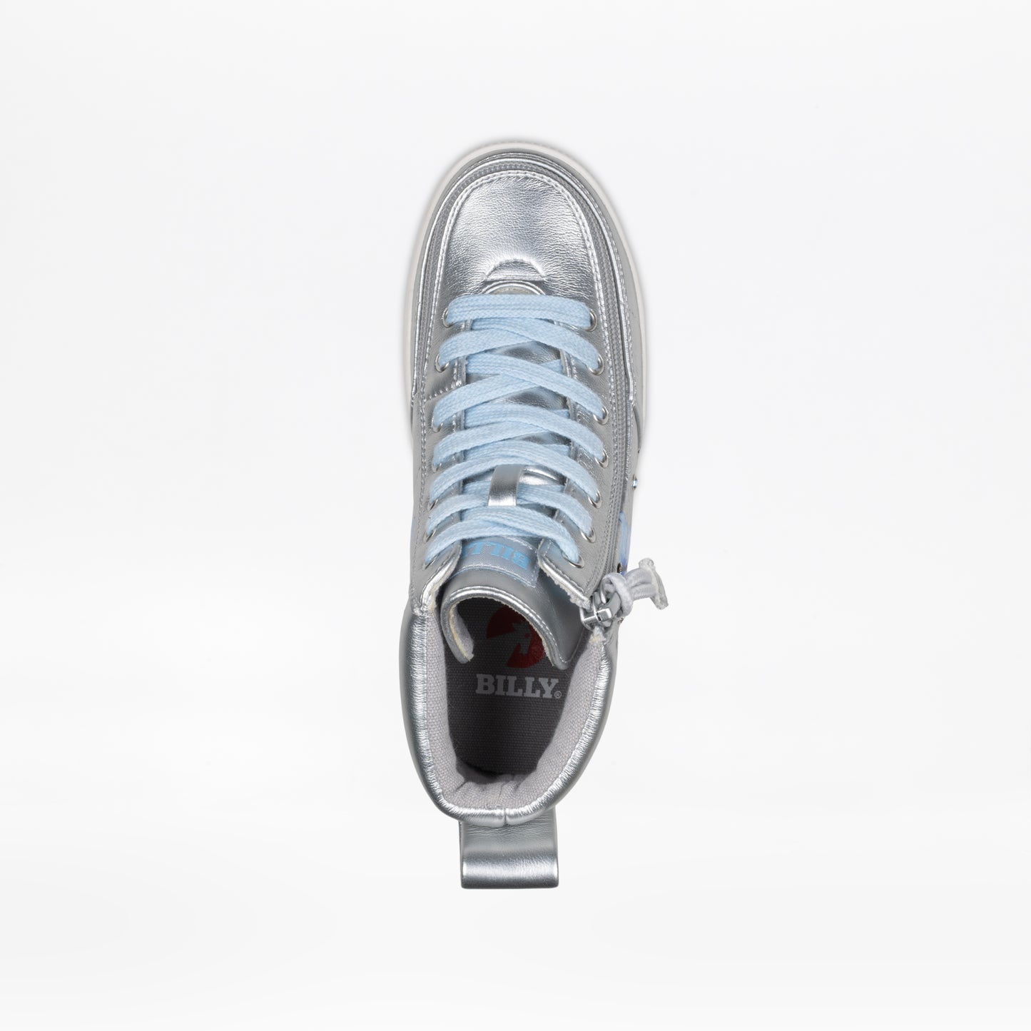 Kids - Silver Butterfly BILLY Classic Lace High